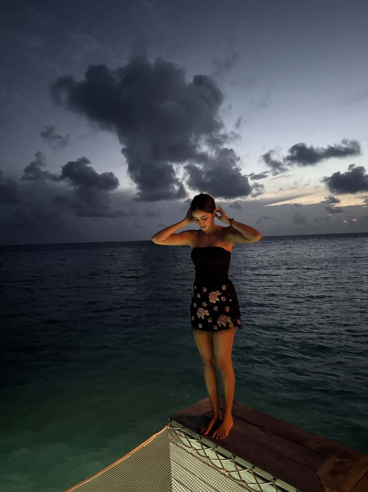  Beach baby is here, Ananya manages to keep the cuteness at top with this click